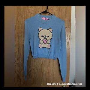 Sugar Thrillz Cropped Sweater